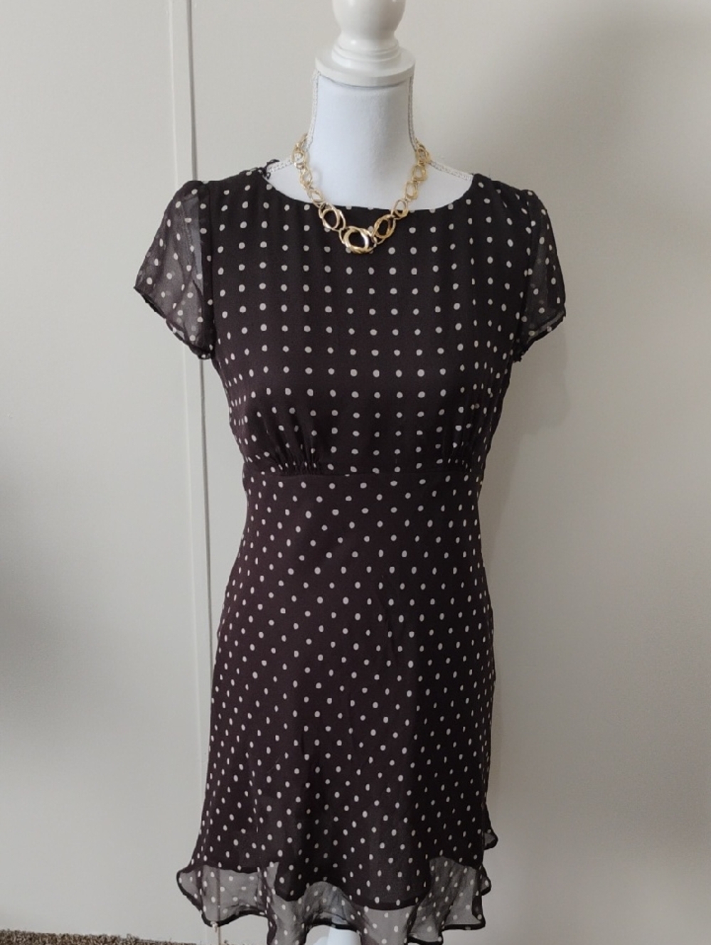 Talbots Silk  Mini Dress